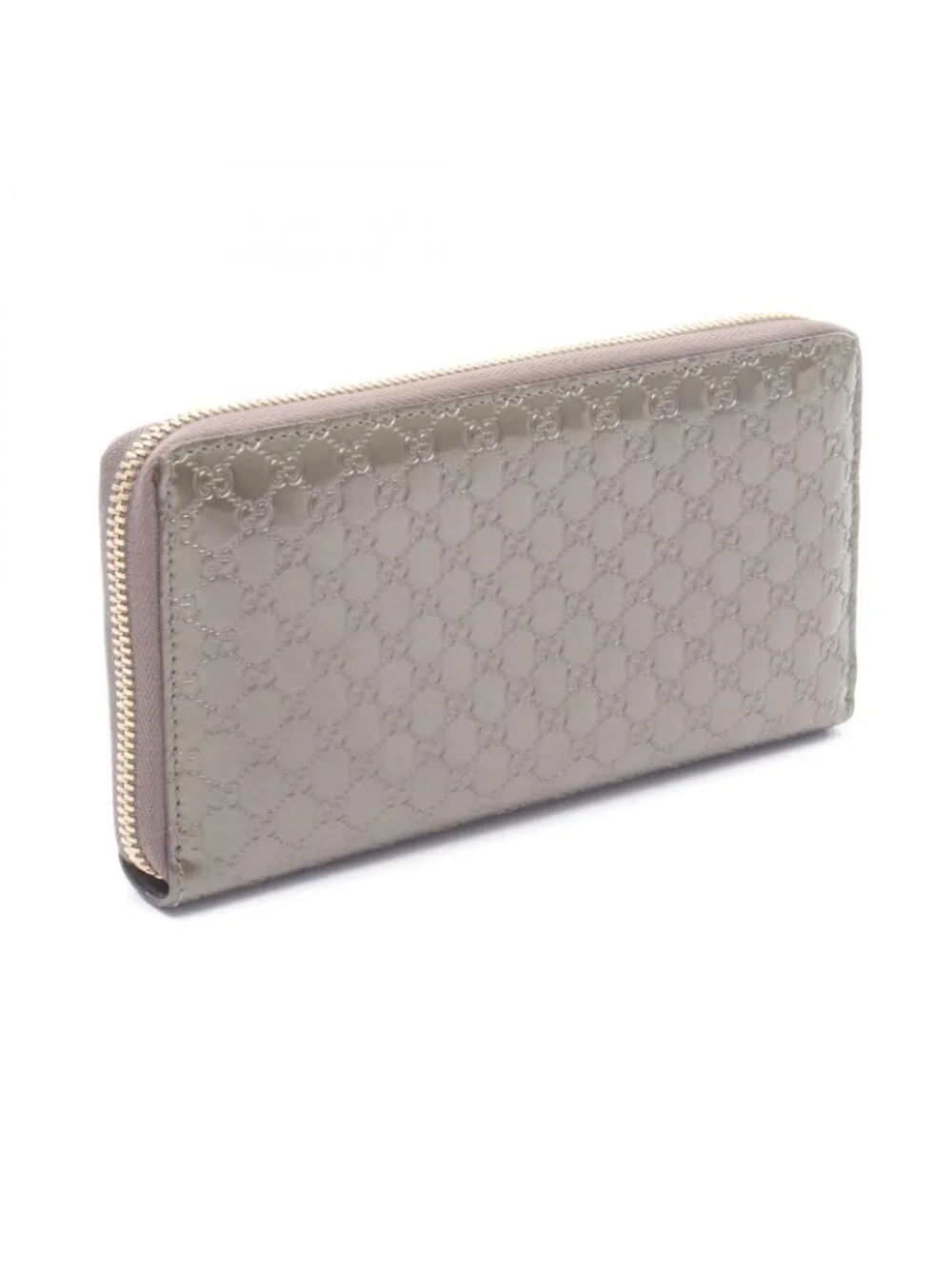 Gucci Wallet Maninebguccissima talekhaki Patent Leather - Picture 2 of 9